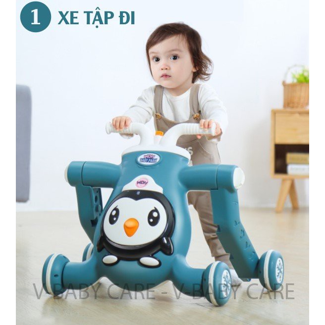 XE TẬP ĐI ĐA NĂNG CHIM CÁNH CỤT VBABY 007