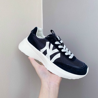 [GG STORE]Giày Sneaker MLB Jogger NY đen Nam Nữ