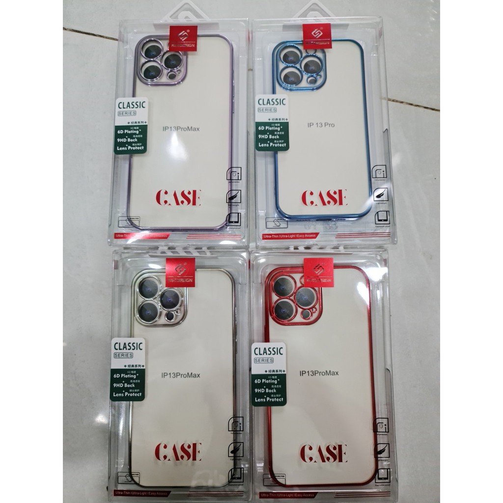 Ốp Iphone 11/12/13 pro max trong suốt - chống sốc - Hàng Cao Cấp