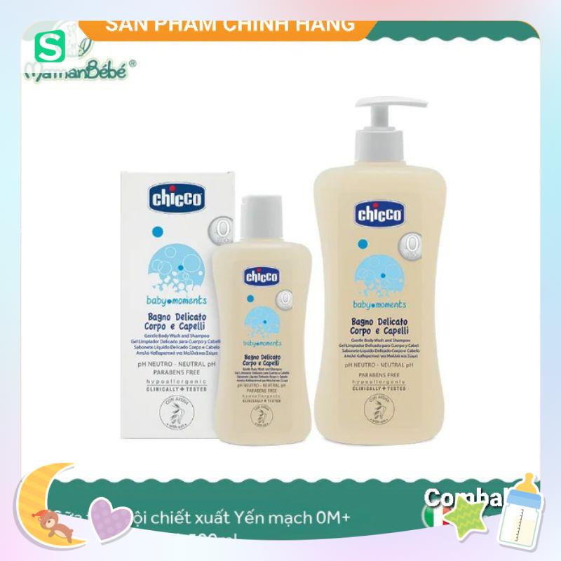 Sữa tắm gội chiết xuất Yến mạch Chicco 0m+