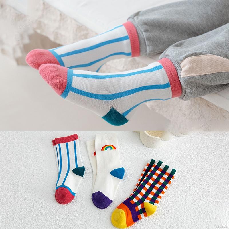 Set 3 Đôi Tất Cotton Thoải Mái Cho Bé