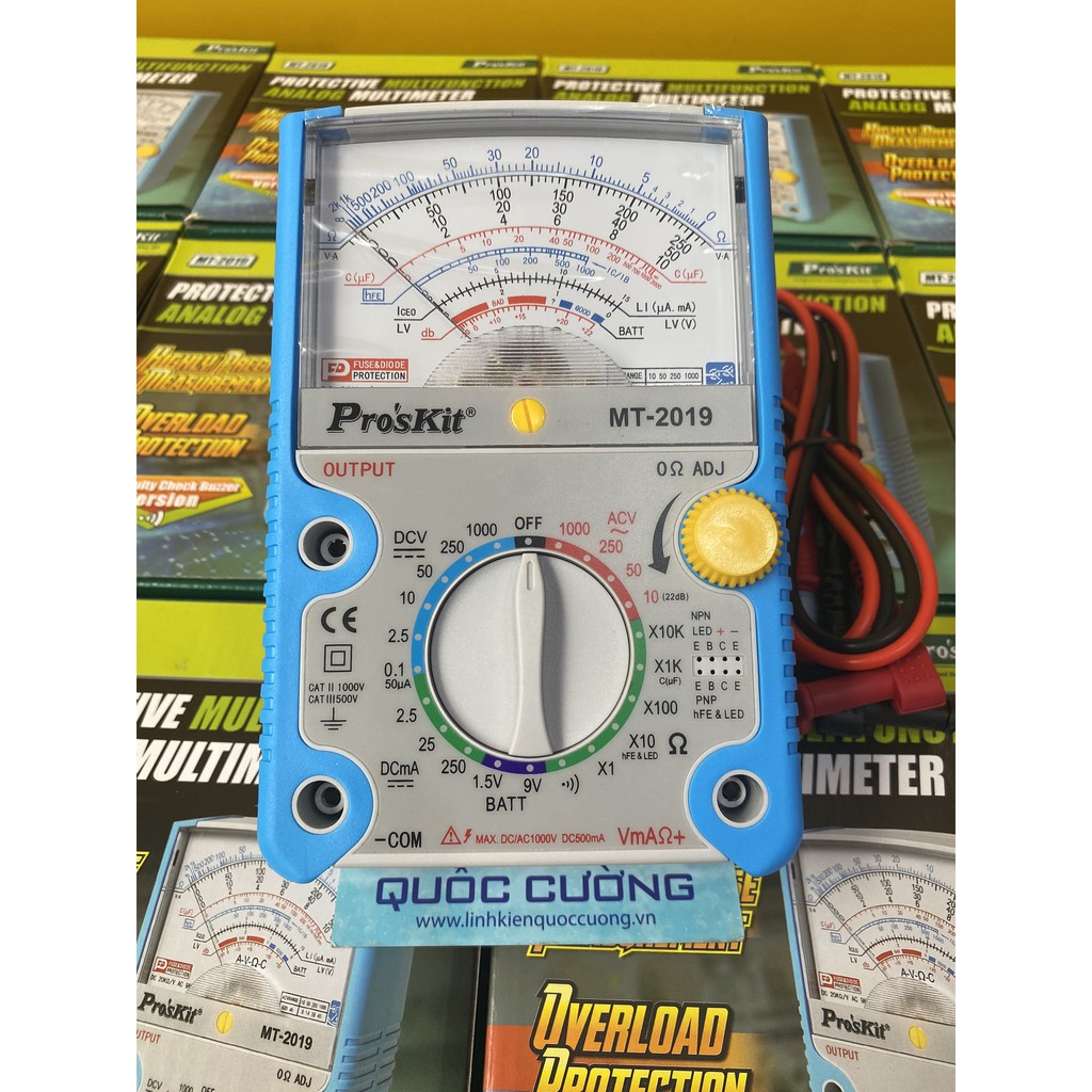 Đồng hồ kim Pro'skit MT-2019