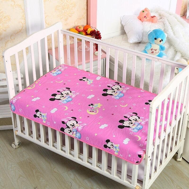 [HÀNG LOẠI 1]THẢM LÓT CHỐNG THẤM MUJ XUẤT NHẬT-5 LỚP 100% COTTON, KT 80X120cm