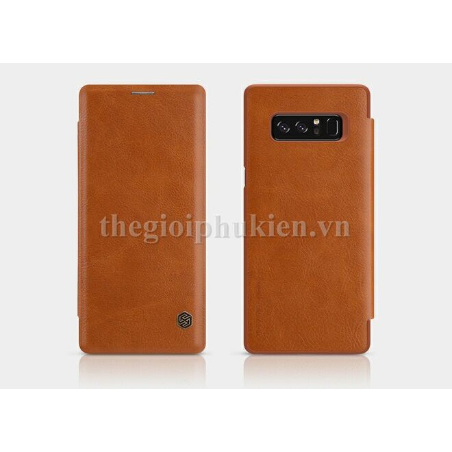 Bao da chính hãng Nillkin QIN cho SamSung Galaxy Note 10 Plus, Galaxy Note 10, Galaxy Note 9, Note 8, Note FE, Note 5