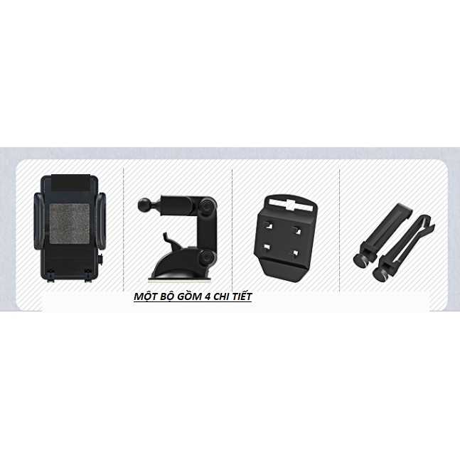 Giá đỡ kẹp điện thoại cao cấp trên ô tô | BigBuy360 - bigbuy360.vn