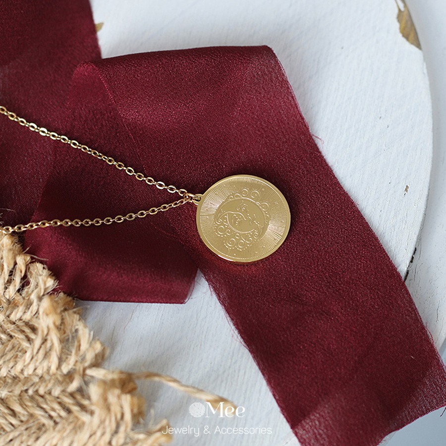 Vòng cổ nữ MEE sợi dài Moon &amp; Sun - N2538