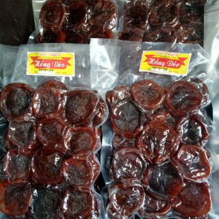 (freeship 99k) 500gr hồng sấy mặt trăng Đà Lạt