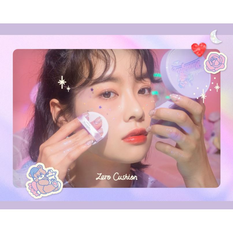[Romand x Neonmoon] Phiên Bản Giới Hạn Phấn Nước Cho Lớp Nền Mỏng Nhẹ Romand Zero Cushion 14g | BigBuy360 - bigbuy360.vn