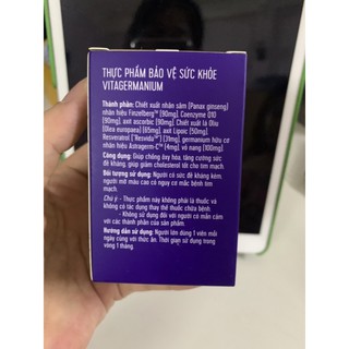 Thực phẩm bảo vệ sức khỏe VitaGermanium
