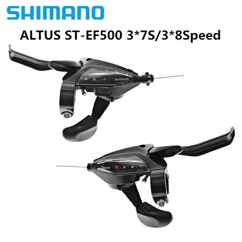 Tay Bấm Xả Shimano ALTUS EF500 3x7, 3x 8 Speed