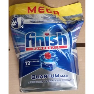 Viên rửa bát Finish Quantum max 72 viên ( Hàng nhập nguyên hộp )