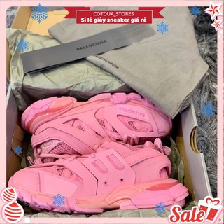 (full phụ kiện) Giầy tăng chiều cao Nư balen Track pink siêu x cấp (ảnh thật + full box)