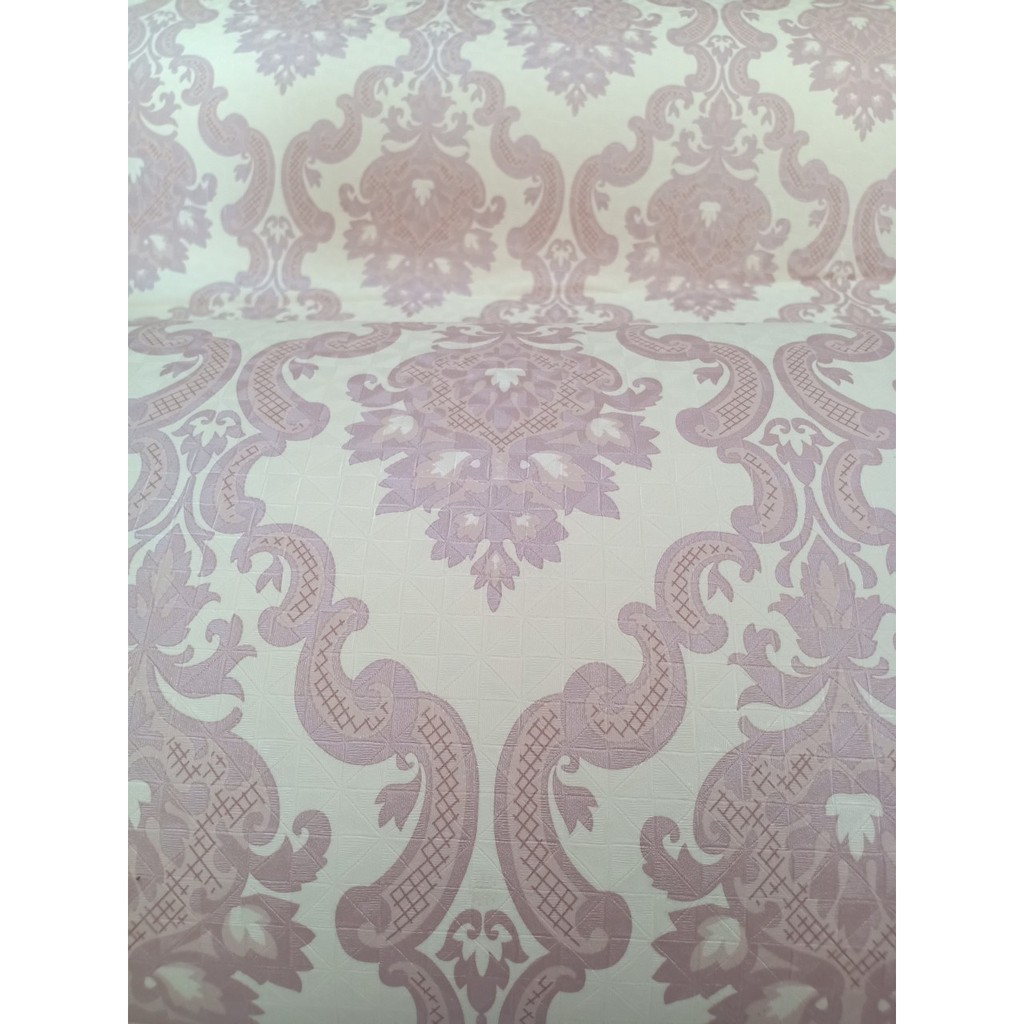 Decal giấy dán tường hoa văn hiện đại khổ 60cm keo sẵn giấy dày