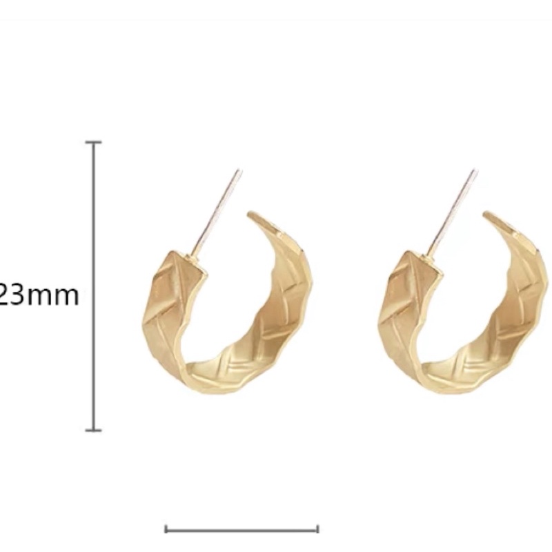 Khuyên tai tròn đơn giản - Maben