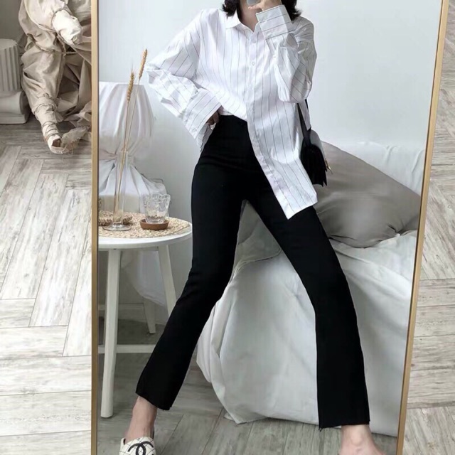 Quần ống vẩy