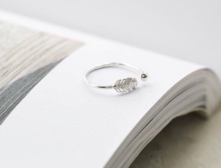 [GIÁ SỈ 25k] Combo 50c nhẫn lông vũ 100% bạc