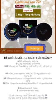 CAO GỪNG TAN MỞ