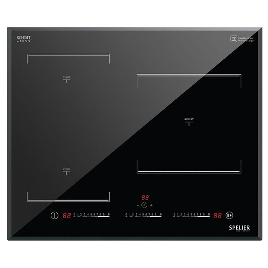 Bếp từ ba Spelier SPE-IC938G
