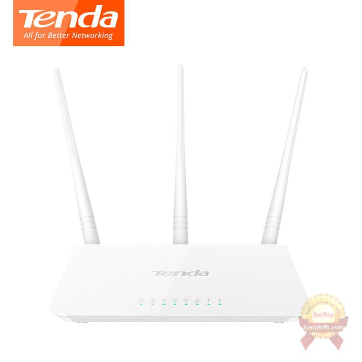 Router phát wifi Tenda F3 3 râu anten 300Mbps N300 5dBi – Bảo hành 24 tháng bộ định tuyến không dây | BigBuy360 - bigbuy360.vn