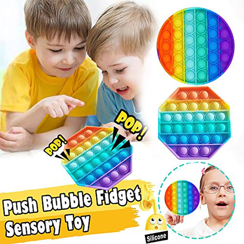 1 Set 27 Đồ Chơi Khối Rubik Bằng Silicone ABS Nhiều Màu Sắc