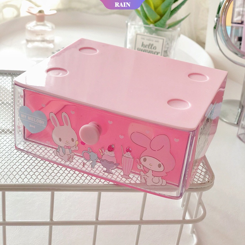 SANRIO Hộp Đựng Bút/Đồ Trang Sức Mini Hình Cinnamoroll Kuromi Đáng Yêu Dành Cho Học Sinh