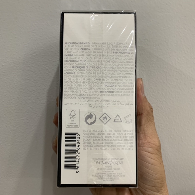 Nước hoa Yves Saint Laurent Libre edp 90ml full seal