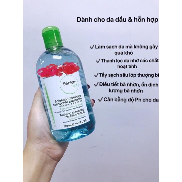 Tẩy trang BIODEMA cho mọi loại da 500ml