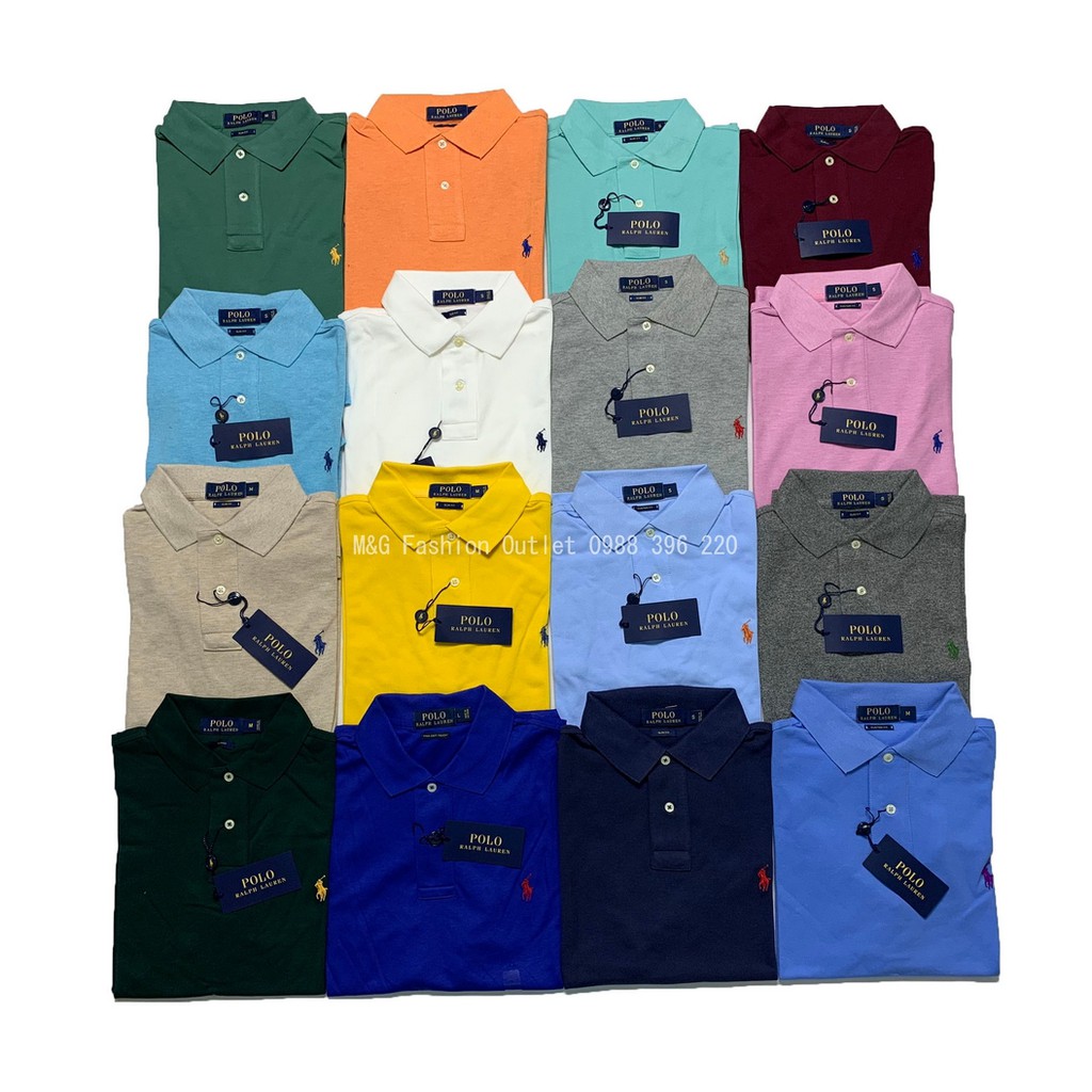 [100% Ảnh Thật] - Áo thun POLO - RALPH LAUREN nam cổ bẻ, dáng SLIM FIT trẻ trung - Hàng xuất dư chuẩn xịn VNXK | BigBuy360 - bigbuy360.vn