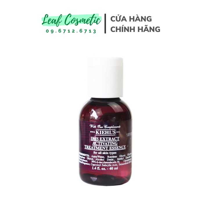 Nước thần chống lão hoá Kiehl.s Iris Extract Activating Treatment Essence 40ml | Toner Kiehls