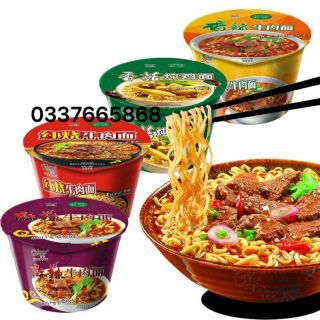 4 CỐC MỲ TÔM GẤU TRÚC MIX VỊ