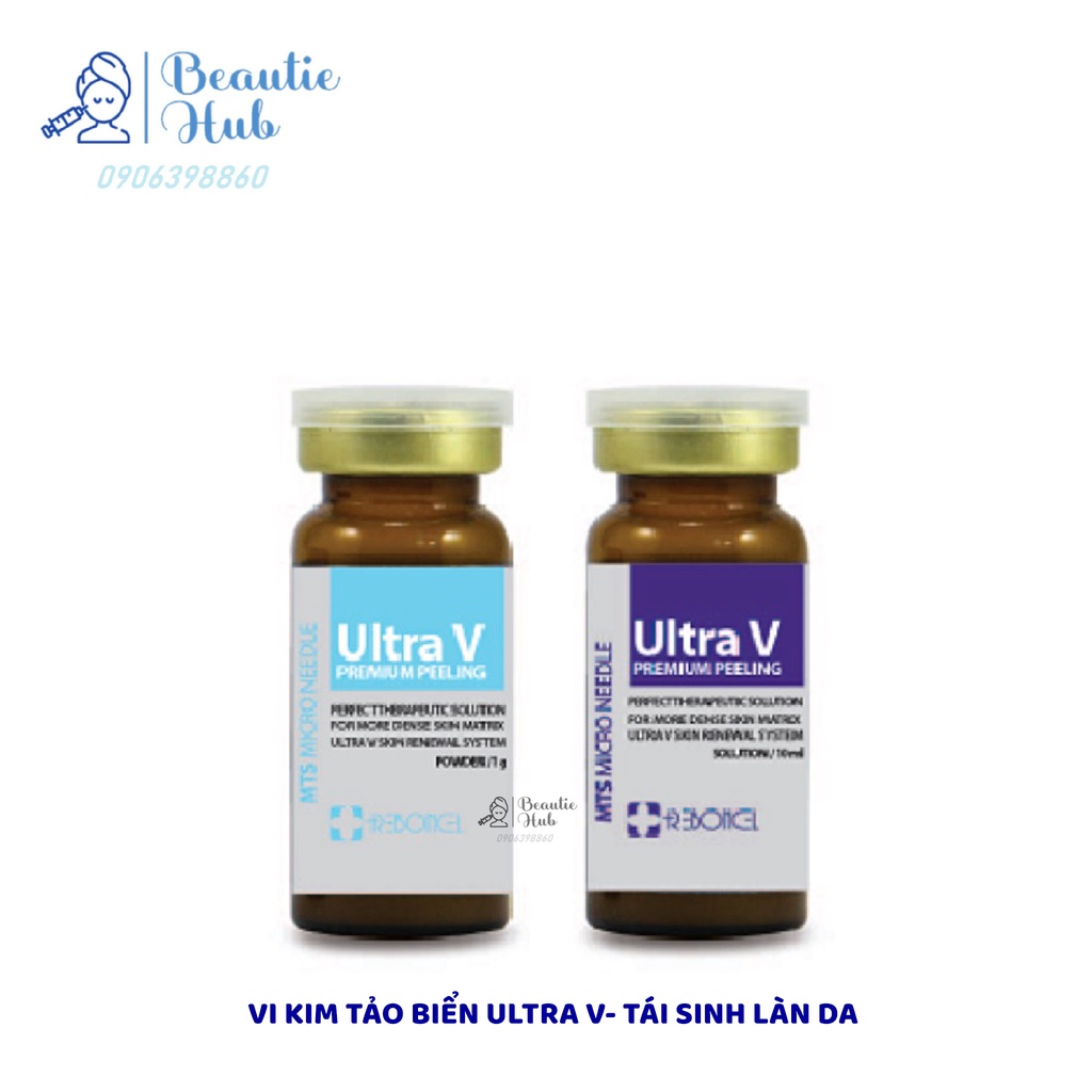 Bộ vi kim tảo biển Ultra V Premium Peeling - tái sinh làn da tại nhà Hàn Quốc