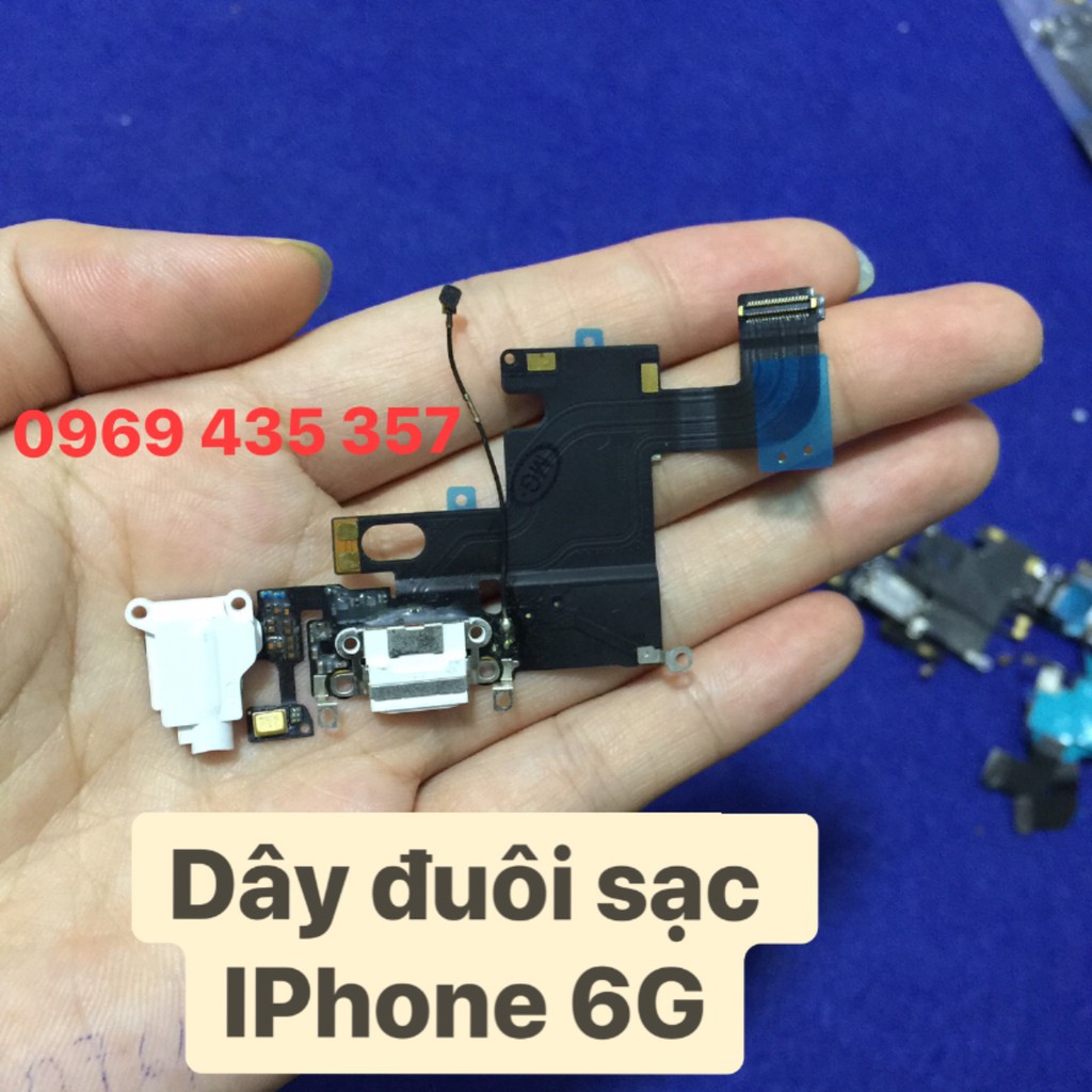 Dây đuôi sạc 6 zin máy