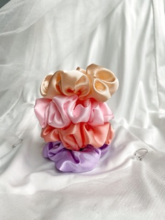 DÂY CỘT TÓC SCRUNCHIES NHIỀU MÀU