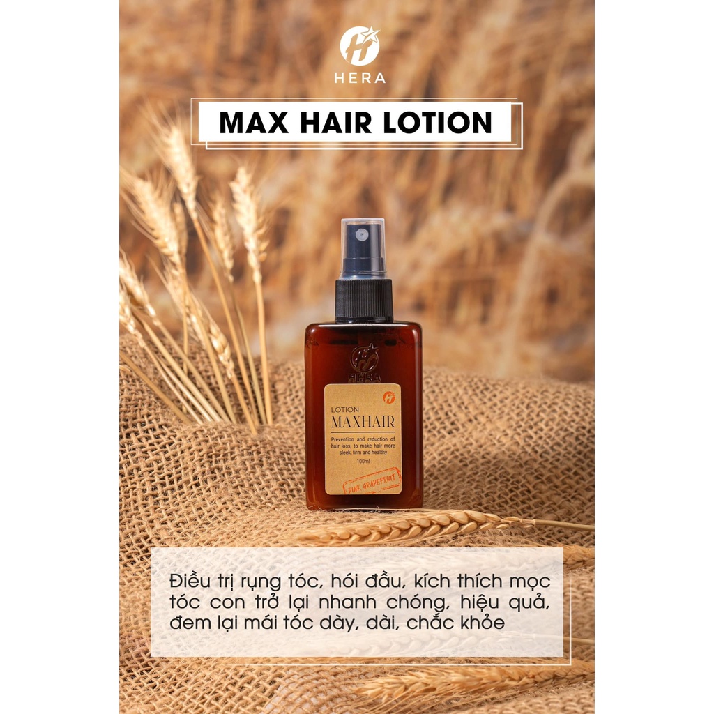 Combo Dầu gội men bia tươi Hera + dầu xả + dưỡng tóc Hera