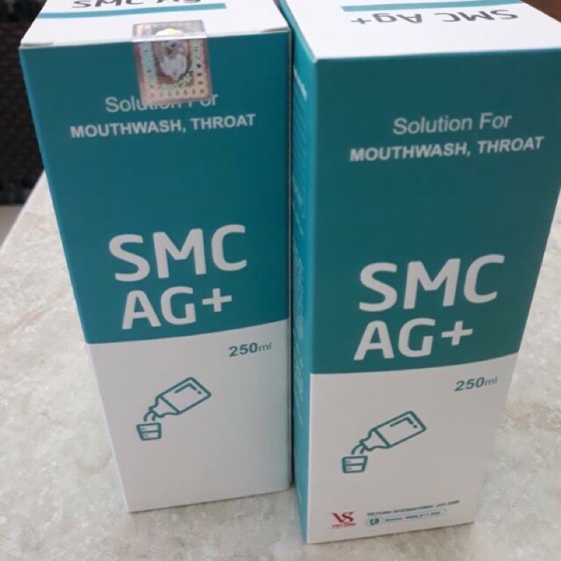 Nước súc miệng SMC Ag+250ml