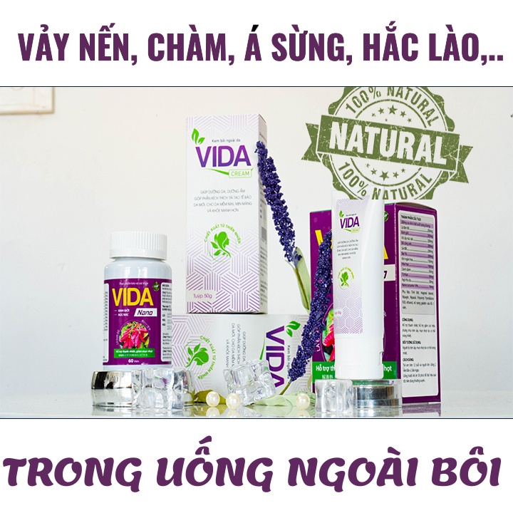 Vida Nano - Hỗ trợ viêm da cơ địa