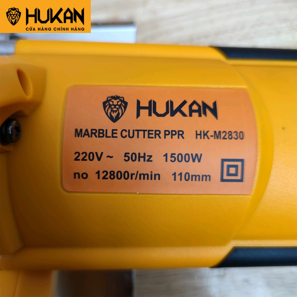 [Mã LIFEUPALL50K giảm 10% đơn 200K] Máy cắt gạch HUKAN HK-M2830 công suất lớn 1500W