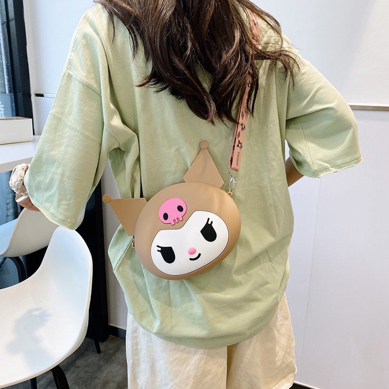 Túi Đựng Điện Thoại Di Động Tai Nghe Đa Năng Kawaii Sanrios Kuromi Bằng Silicon