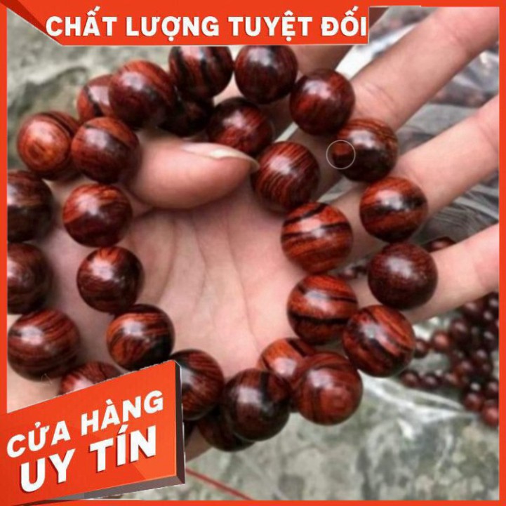 VONG TAY PHONG THỦY , VÒNG TAY GỖ SƯA ĐỎ 100% TỰ NHIÊN GIÚP GIA CHỦ PHÁT LỘC LÀM ĂN THUẬN LỢI [ Tặng hộp Gấm cao cấp ]