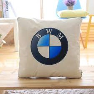 Chăn & gối 2in1 logo BMW dành cho xe hơi
