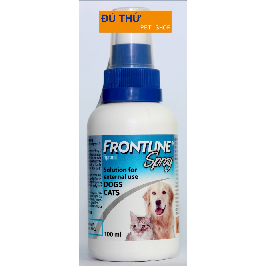 Frontline Spray thuốc xịt trị ve cho chó mèo