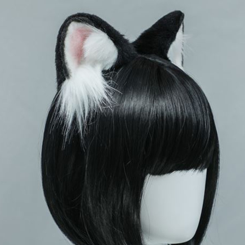 Băng Đô Tai Cún Nhồi Bông Dễ Thương Dành Cho Hóa Trang