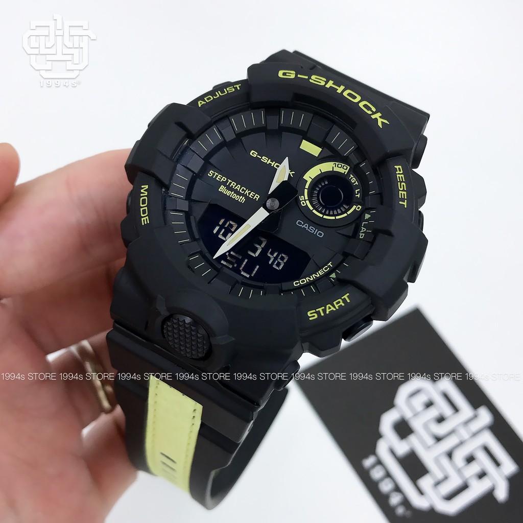 Đồng hồ nam Casio G-Shock GBA-800 / GBA-800LU-1A1 chống va đập, dây đeo dạ quang, chống nước 200m, hàng chính hãng
