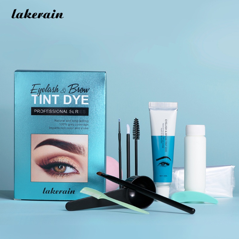 Bộ Mascara Và Lược Nhuộm Lông Mày Màu Sắc Thời Trang