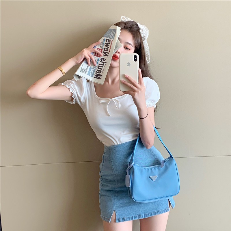 Chân váy jean nữ dáng ôm mini Emilyshop