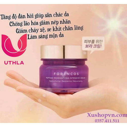 🍋🍋Chính Hãng🍋🍋 Kem Đêm FORENCOS Màu Tím Chính Hãng ,Trắng Sáng ,Tái Tạo Da , Mịn Màng,Phục Hồi Hư Tổn