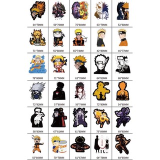 10 sticker dán hình naruto anime trang trí