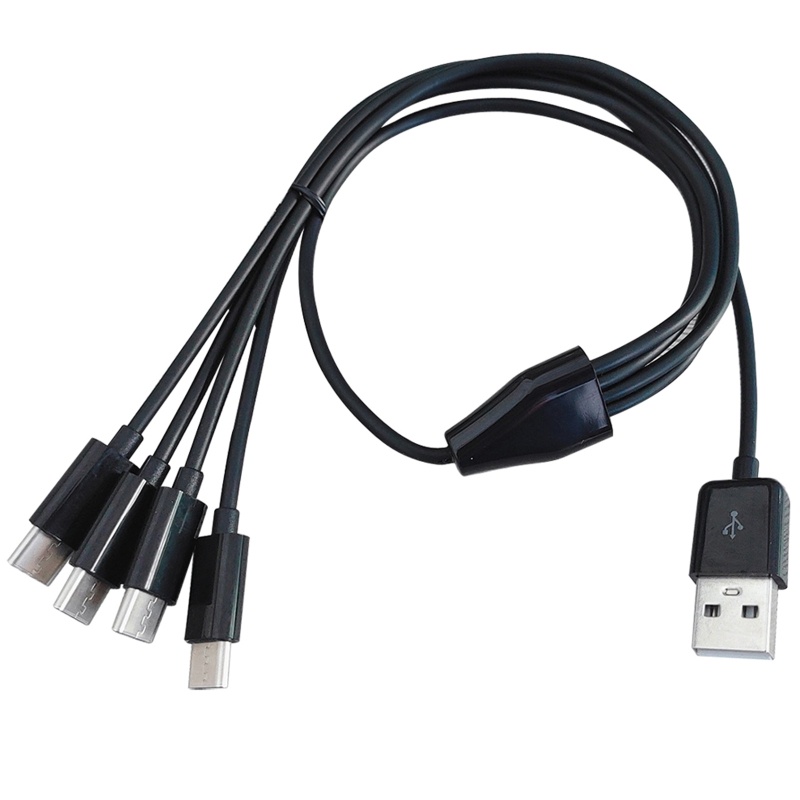 Dây Cáp Sạc USB Loại C 50cm 4 Trong 1 Đa Năng