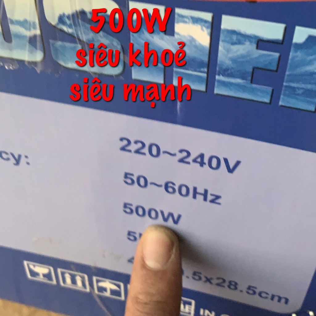 ( RẺ VÔ ĐỊCH) Máy Bào Đá 3 Lưỡi Dao 500W Siêu Mạnh Siêu Khỏe