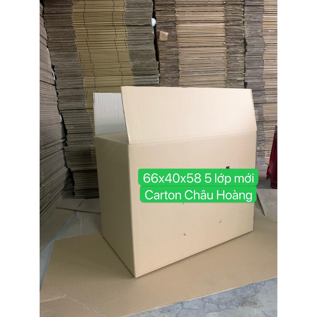 1 thùng carton mới dọn nhà,chuyển nhà,đi máy bay 5 lớp 60x40x40(giao hàng ngay lập tức)